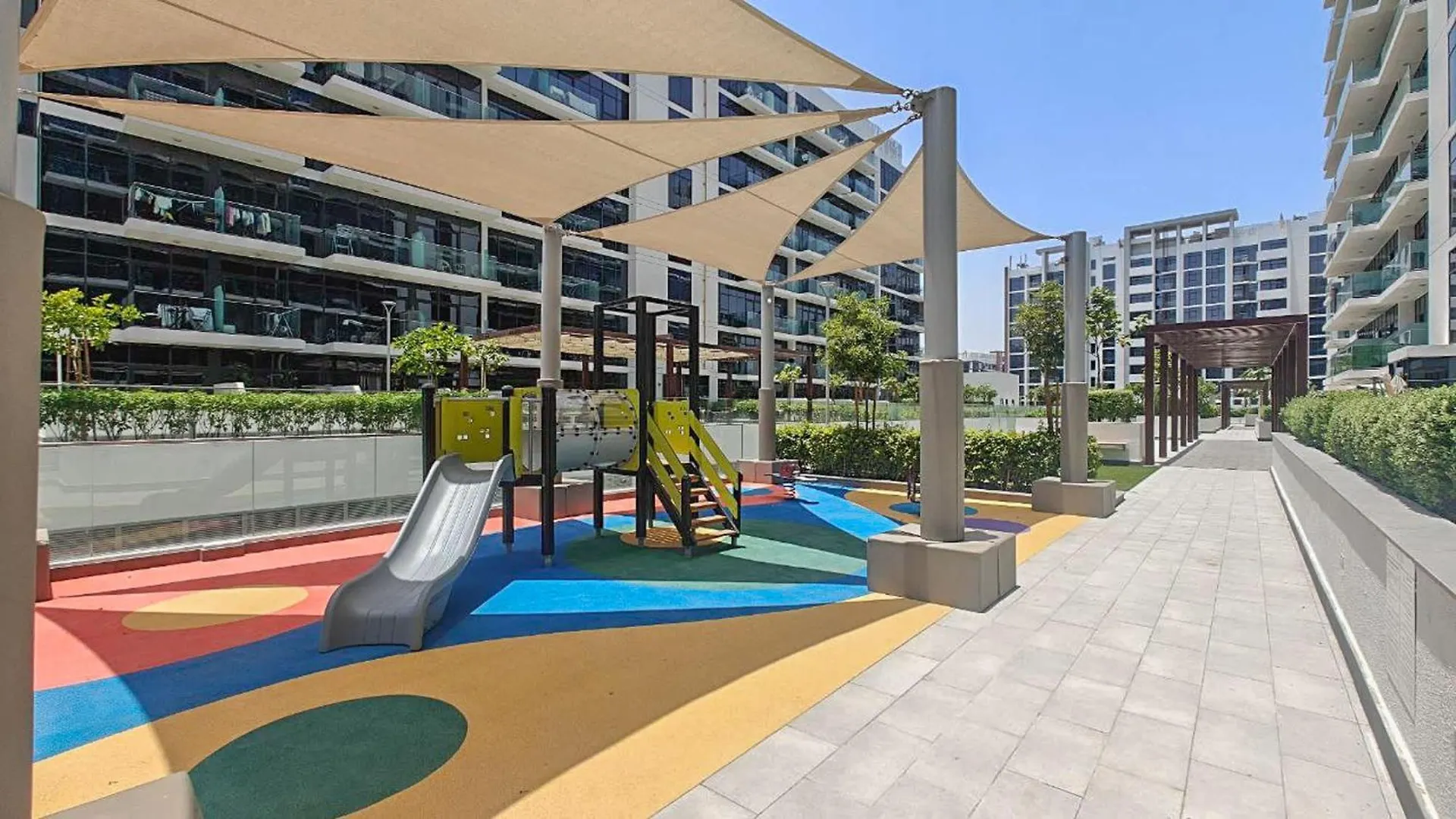 Apartment Elegant Studio With Garden In Meydan - Dubai